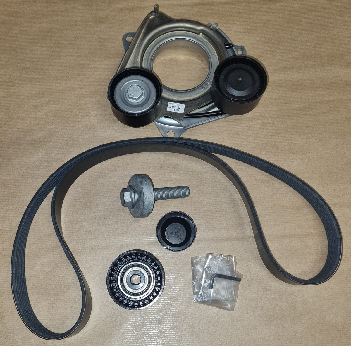 Kit de courroie d’accessoires d’origine pour Renault Fluence / Mégane III — 8201669460 — vue 1