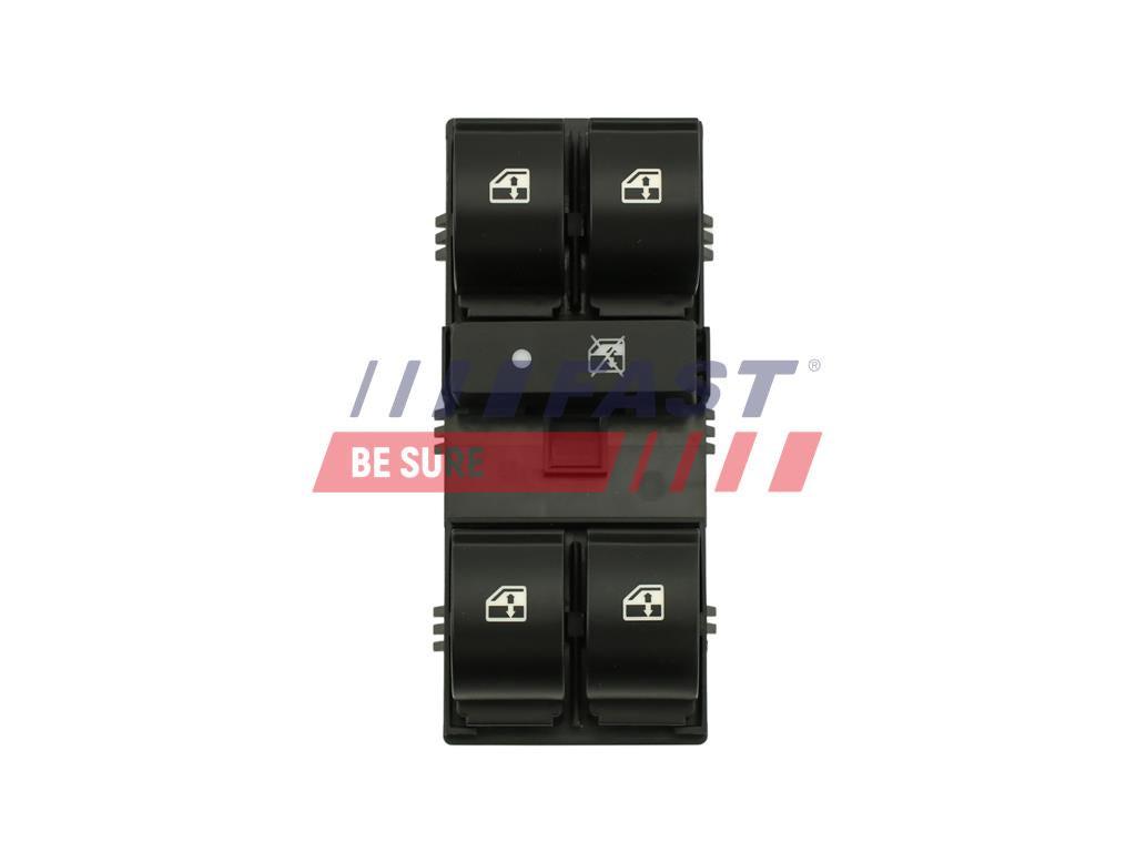 COMMUTATEUR/INTERRUPTEUR FENETRE FIAT DOBLO 09> GAUCHE 12-PIN.