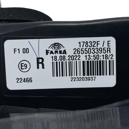 Pièce d'origine Feu arrière de hayon droit pour Renault Clio V 265503395R