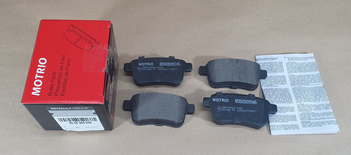 Plaquettes de frein arrière pour Renault Kangoo II — 8550509946 — vue 1