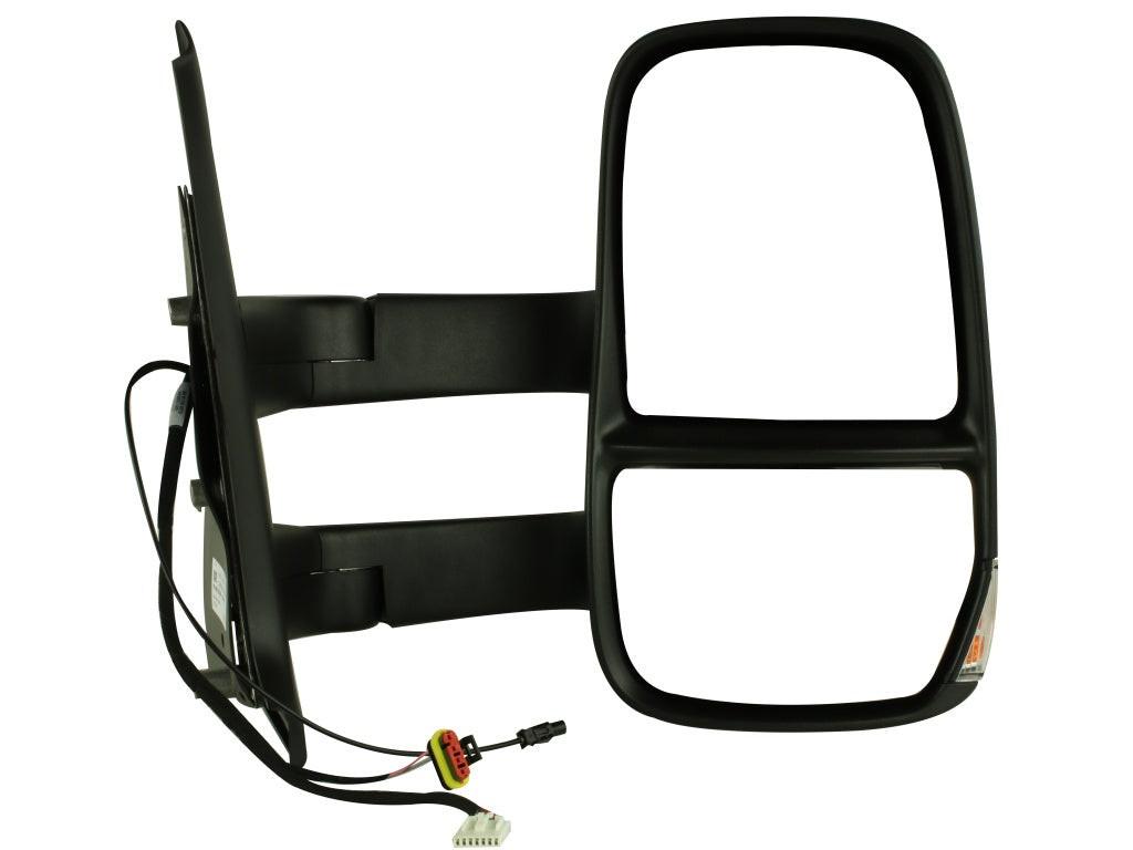 RETROVISEUR EXTÉRIEUR IVECO DAILY 06> ÉLECTRIQUE LONG DROIT CHAUFFÉ+ANTENNE.