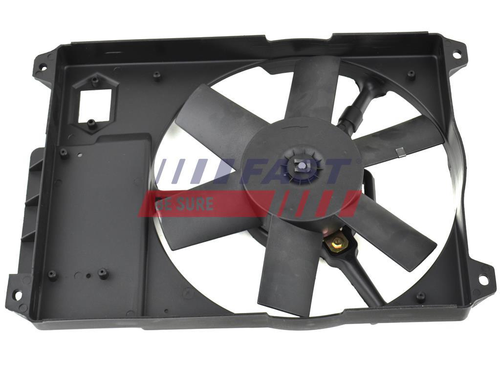 VENTILATEUR, REFROIDISSEMENT DU MOTEUR FIAT DUCATO 94> AVEC BOÎTE SANS  RÉSISTANCE 2-PIN.