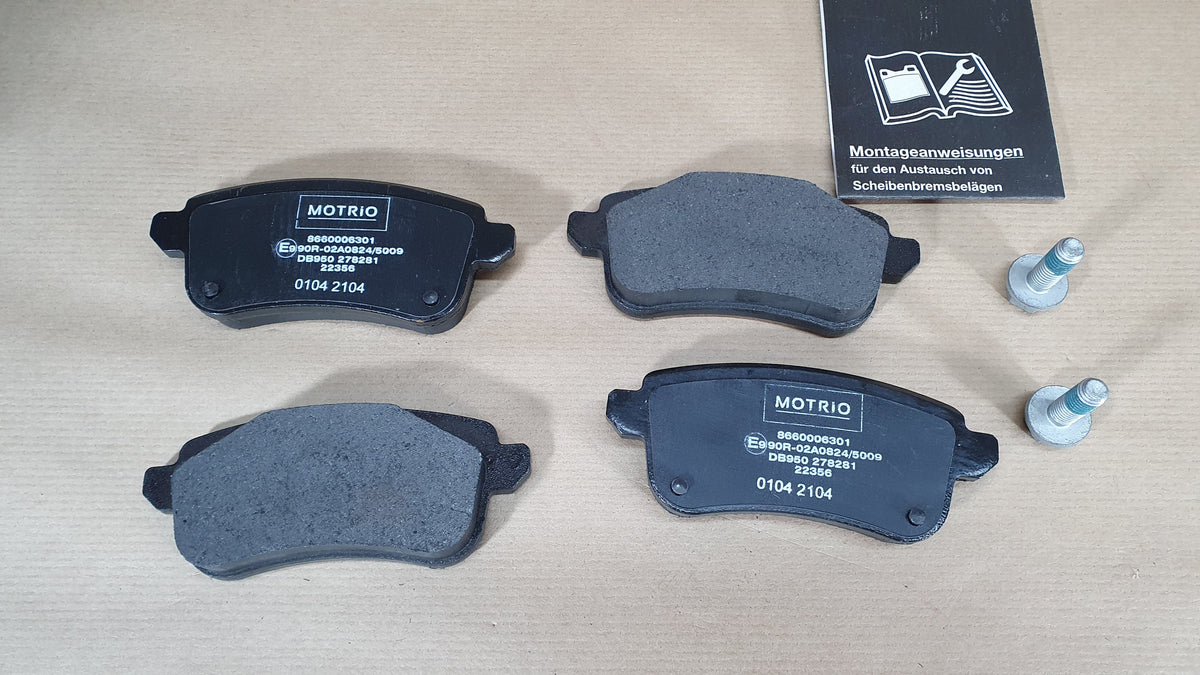 Plaquettes de frein arrière pour Renault Espace V / Mégane IV — 8660006301 — vue 2