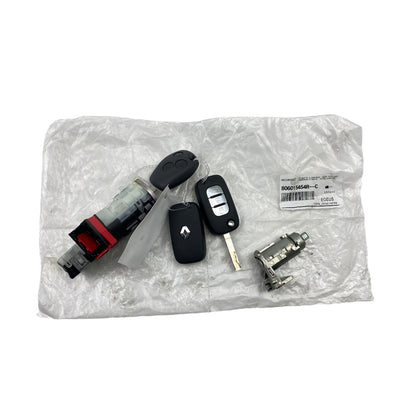 Pièce d'origine Neiman avec trois clés et barillet pour Renault Trafic III Master III 806015454R