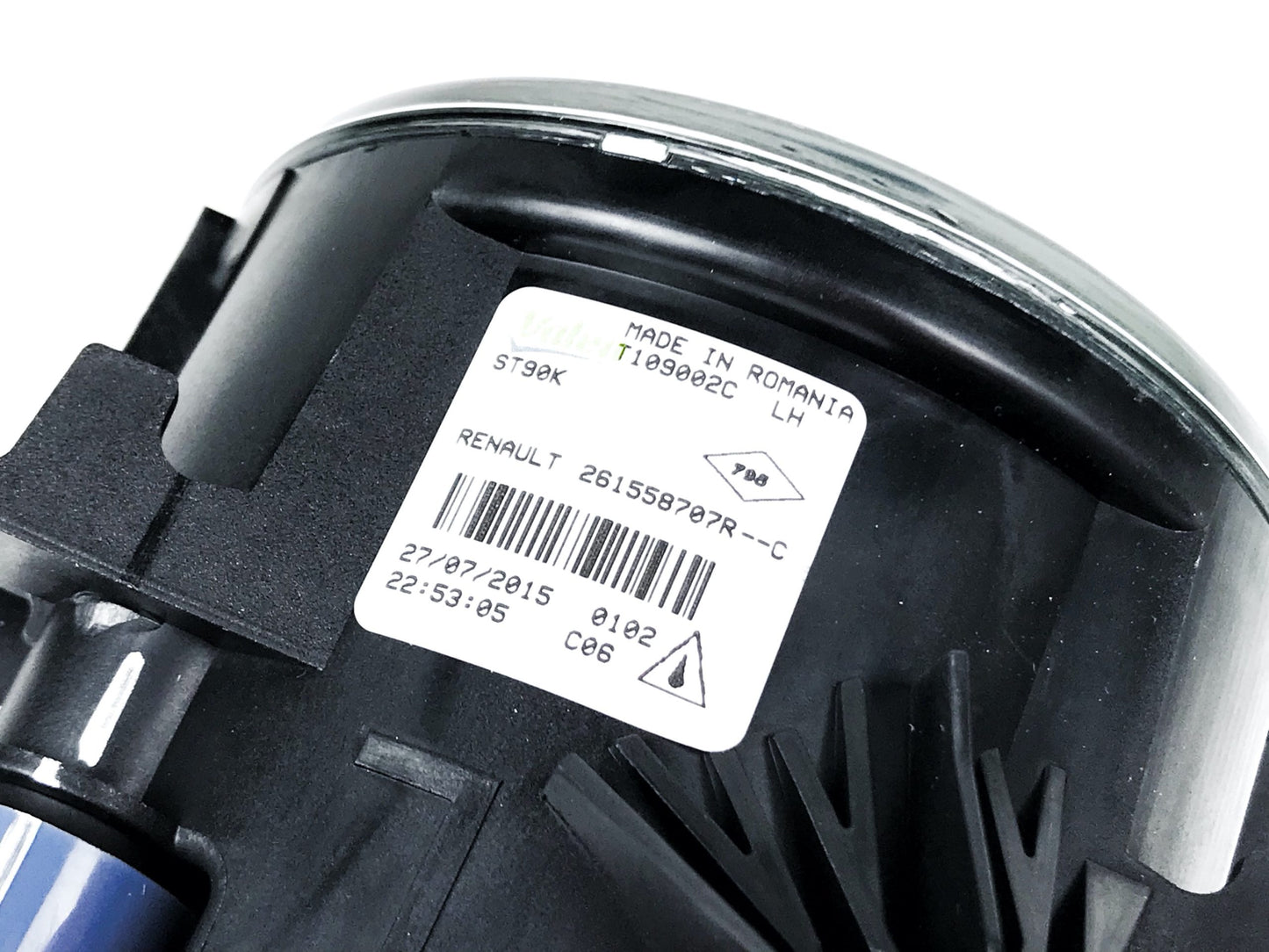 Pièce d'origine feu antibrouillard gauche Valeo pour Renault 261558707R