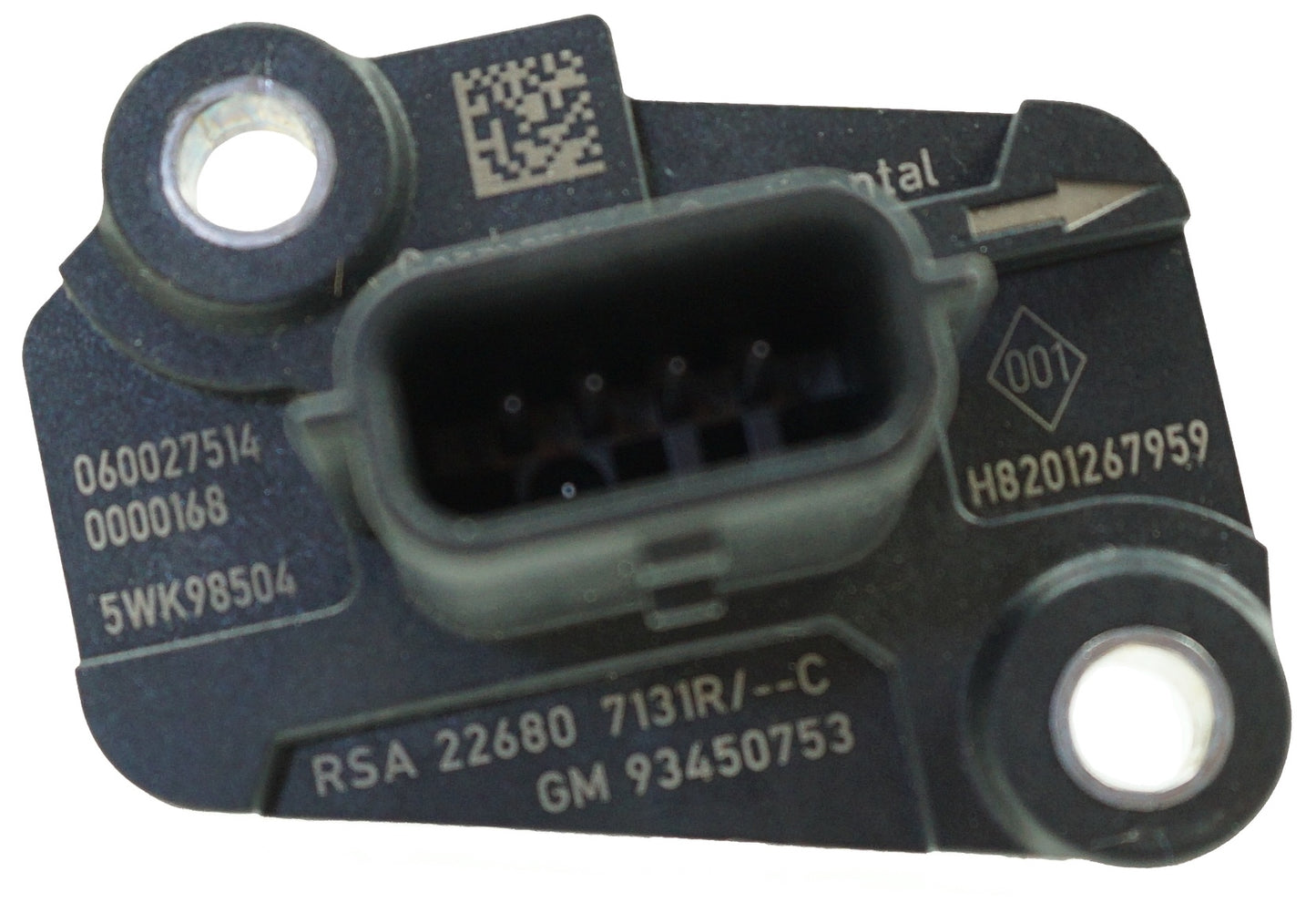 Pièce d'origine Débitmètre d'air massique pour Renault 1.6 dCi GM93450753