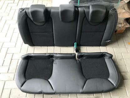 Pièce d'origine Banquette arrière cuir tissu noir pour Renault Clio IV KanapaClio