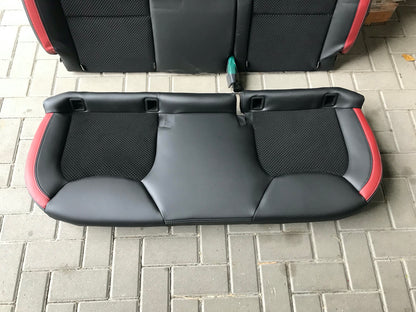 Pièce d'origine Banquette arrière cuir rouge pour Renault Clio IV Societe KanapaClio