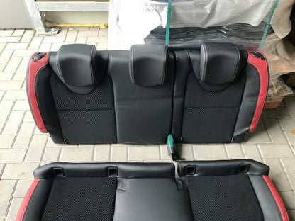 Pièce d'origine Banquette arrière cuir rouge pour Renault Clio IV Societe KanapaClio