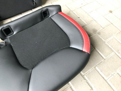 Pièce d'origine Banquette arrière cuir rouge pour Renault Clio IV Societe KanapaClio
