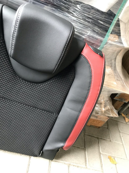 Pièce d'origine Banquette arrière cuir rouge pour Renault Clio IV Societe KanapaClio