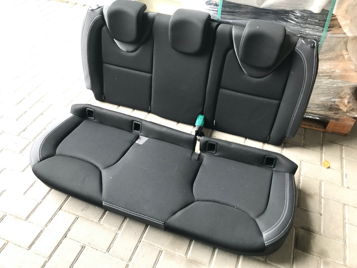 Pièce d'origine Banquette arrière tissu noir pour Renault Clio IV Societe KanapaClio