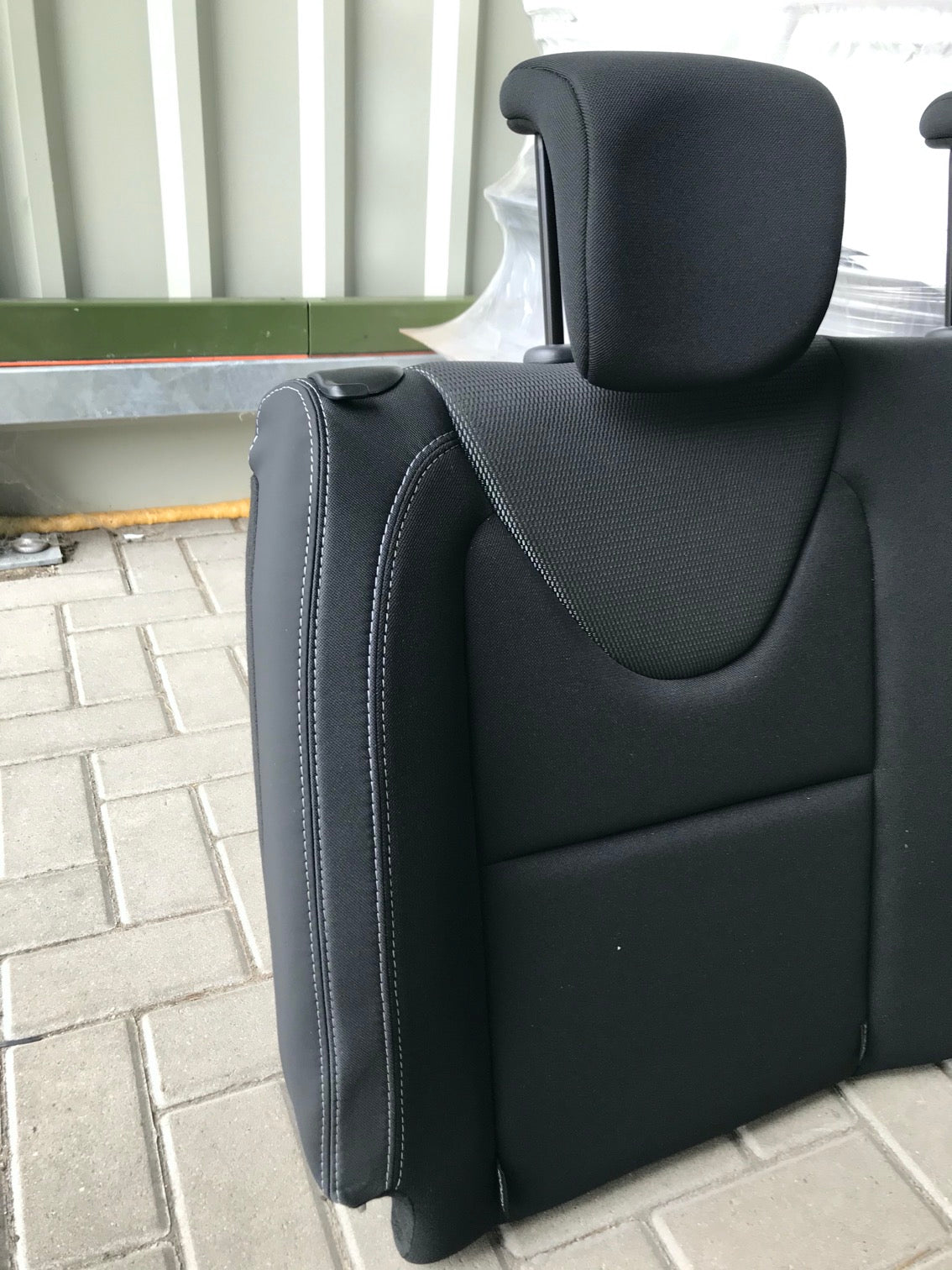Pièce d'origine Banquette arrière tissu noir pour Renault Clio IV Societe KanapaClio