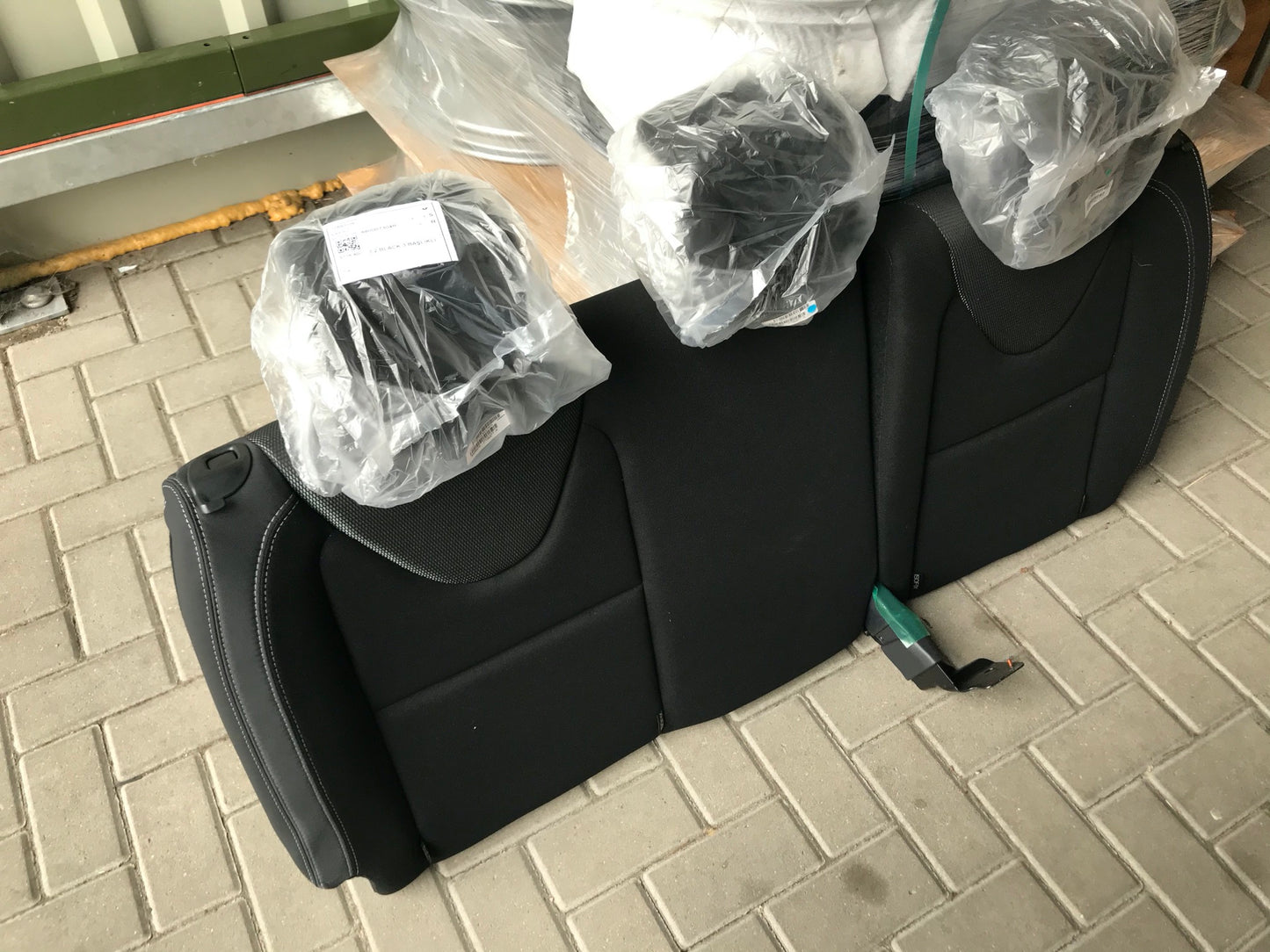 Pièce d'origine Banquette arrière tissu noir pour Renault Clio IV Societe KanapaClio