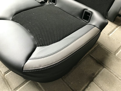 Pièce d'origine Banquette arrière cuir tissu noir pour Renault Clio IV KanapaClio