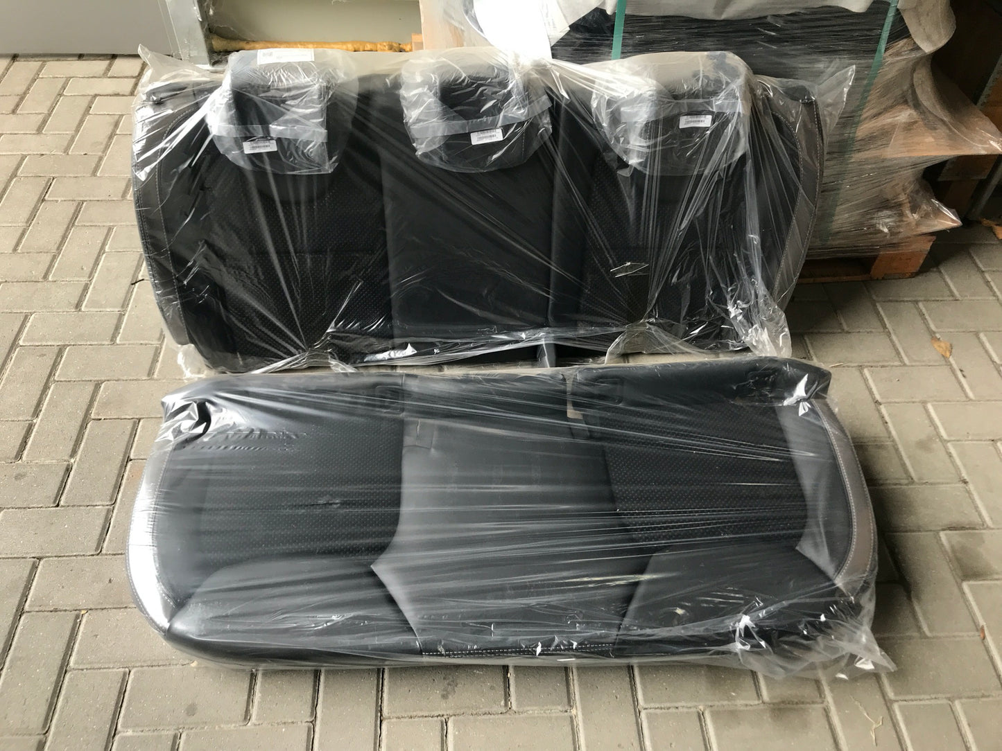 Pièce d'origine Banquette arrière cuir tissu noir pour Renault Clio IV KanapaClio