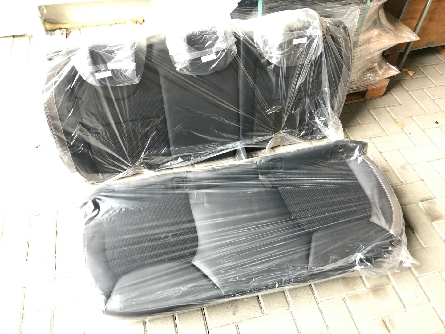 Pièce d'origine Banquette arrière cuir tissu noir pour Renault Clio IV KanapaClio