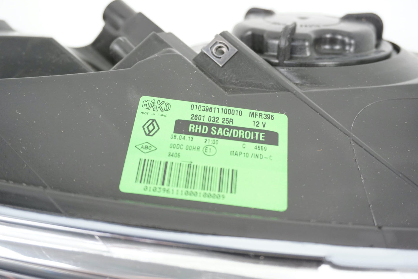 Pièce d'origine Phare xénon conduite à droite pour Renault Fluence 260103225R