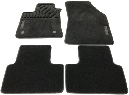 Pièce d'origine Jeu de tapis de sol velours pour Renault Megane IV 8201687789