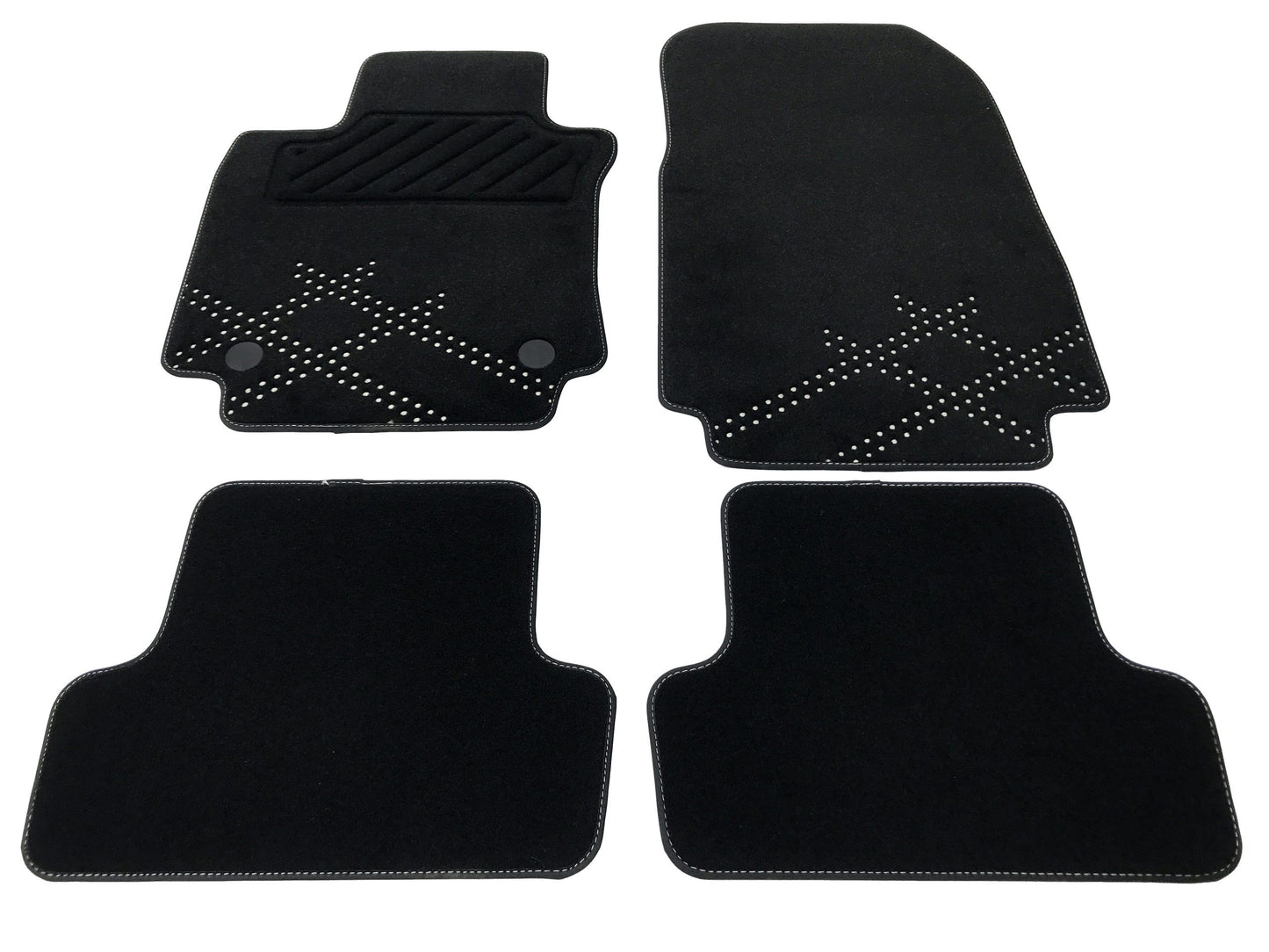 Pièce d'origine Jeu de tapis de sol velours pour Renault Clio IV 8201606227