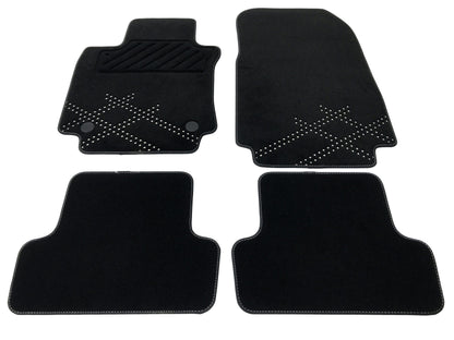 Pièce d'origine Jeu de tapis de sol velours pour Renault Clio IV 8201606227
