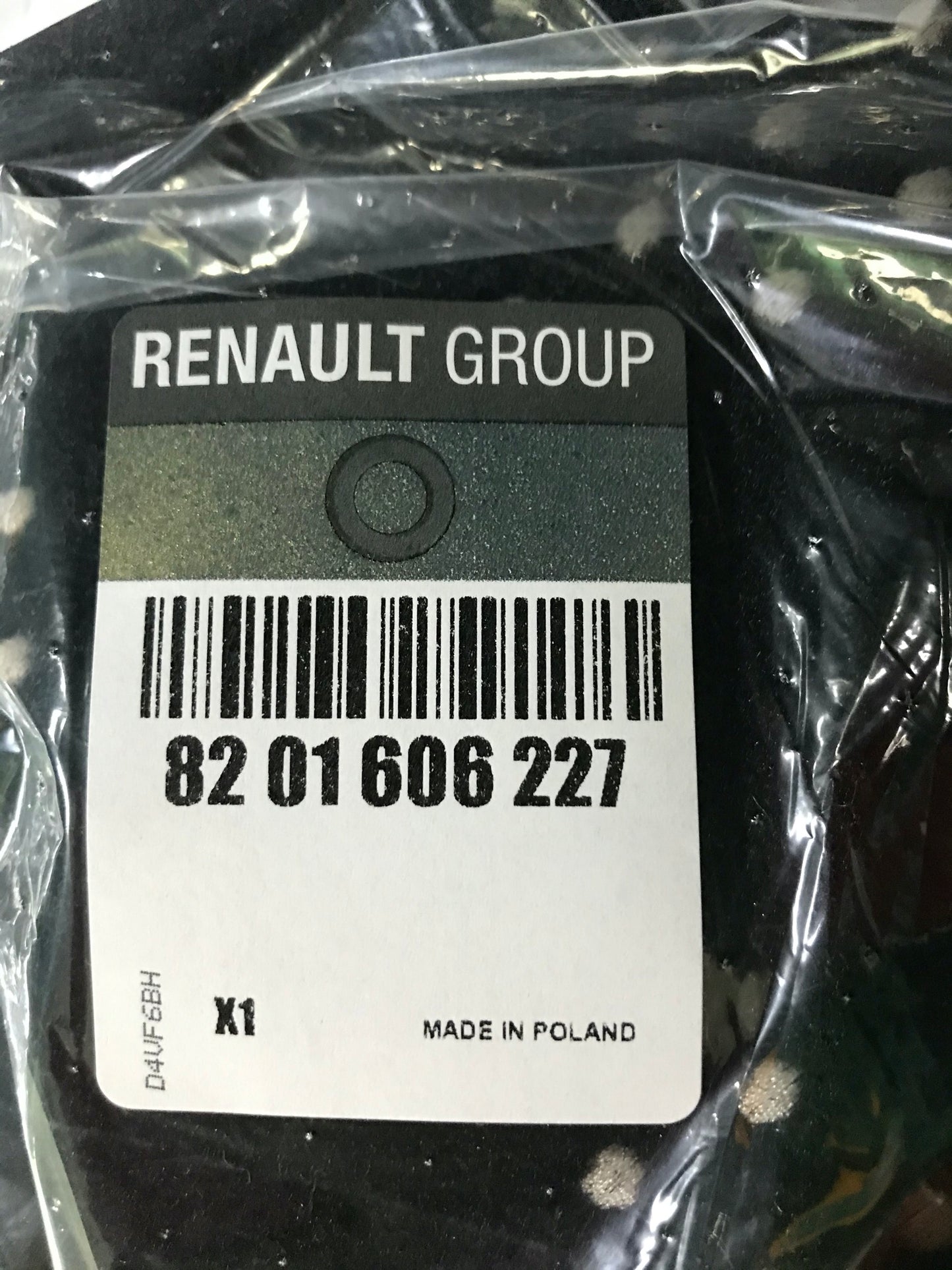 Pièce d'origine Jeu de tapis de sol velours pour Renault Clio IV 8201606227