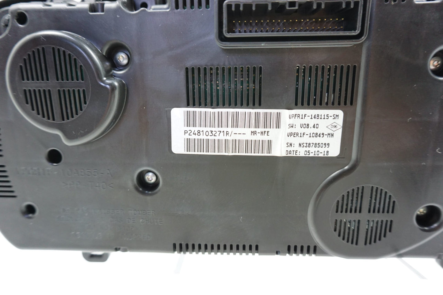 Pièce d'origine Combiné d'instruments compteur LCD pour Renault Kadjar 248103271R