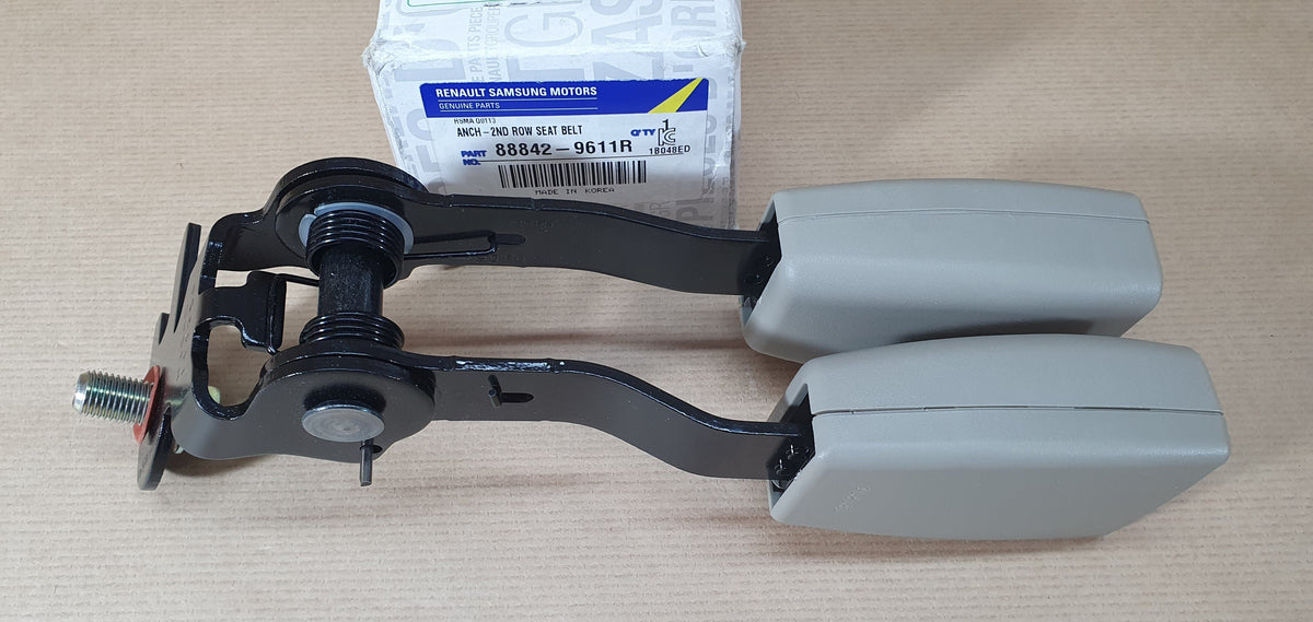 Boucle de ceinture de sécurité arrière, côté droit pour Renault Koleos — 888429611R — vue 1