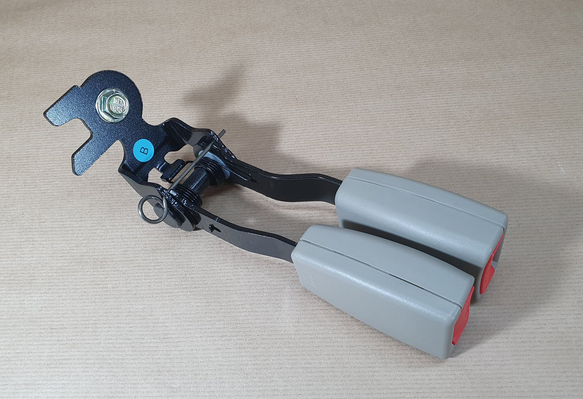 Boucle de ceinture de sécurité arrière, côté droit pour Renault Koleos — 888429611R — vue 2