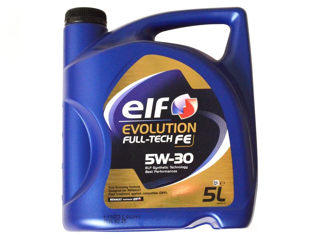 HUILE MOTEUR - 5W30 ELF EVOLUTION FULL TECH FE 5L.