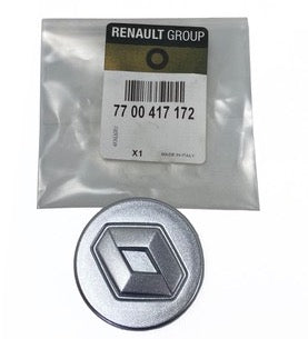 Original bouchon de roue 55 mm pour jante en aluminium Renault, 7700417172.