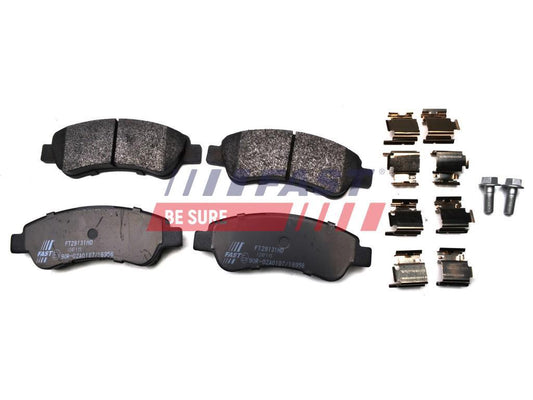 PLAQUETTES DE FREIN FIAT DUCATO 06> ARRIÈRE SANS CAPTEUR 12/15/17/20Q SYSTEM BOSCH.