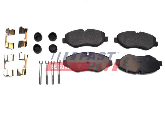 PLAQUETTES DE FREIN IVECO DAILY 06> AVANT SANS CAPTEUR 35C14/C16/C18.