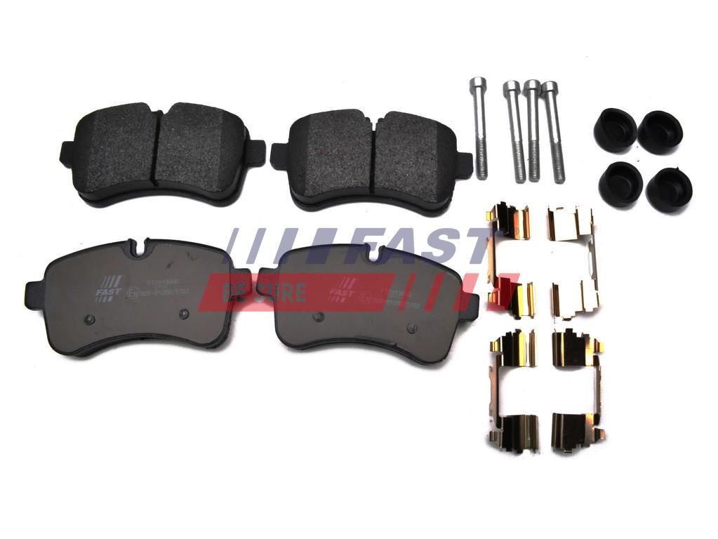 PLAQUETTES DE FREIN IVECO DAILY 06> ARRIÈRE SANS CAPTEUR 35C14/C16/C18.