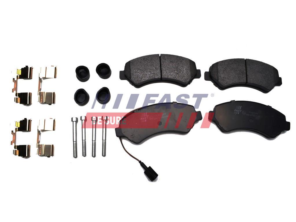PLAQUETTES DE FREIN FIAT DUCATO 06> AVANT CAPTEUR 17Q HEAVY SPRING 68MM.