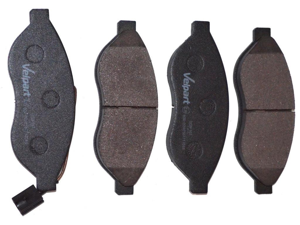 PLAQUETTES DE FREIN FIAT DUCATO 02> AVANT CAPTEUR 12/15/17Q LIGHT.