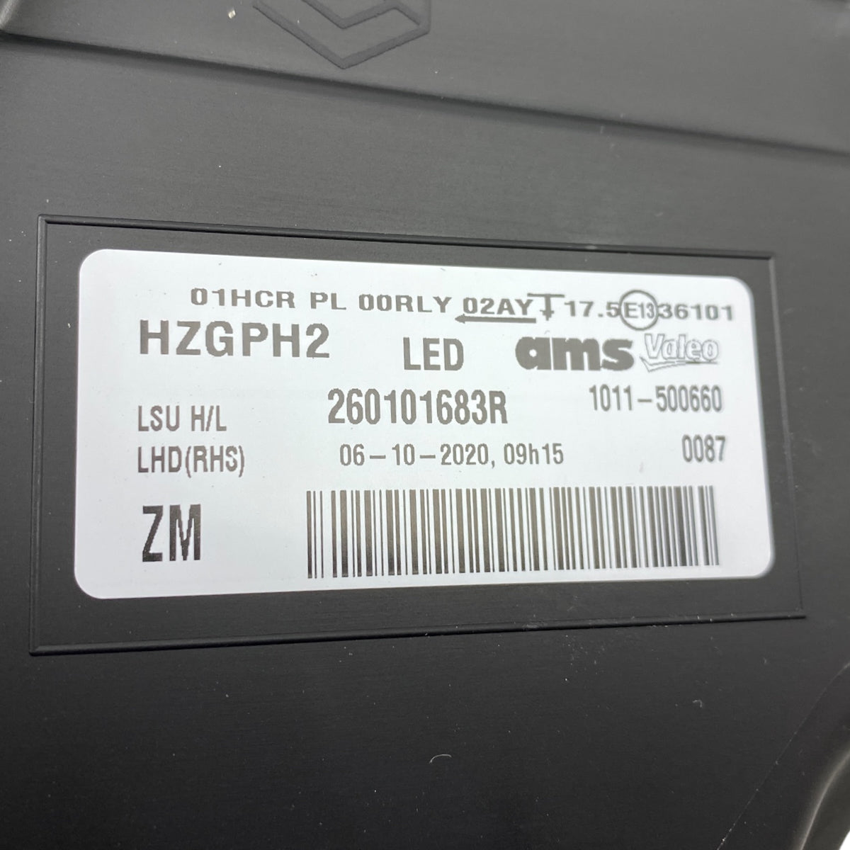 Pièce d'origine Phare avant droit pour Renault Koleos II 260101683R