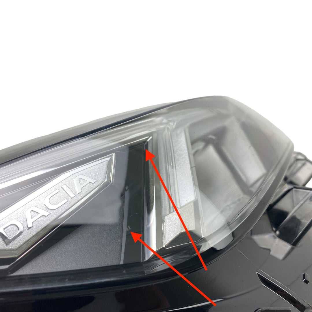 Pièce d'origine Phare avant droit pour Dacia Sandero III Logan III Jogger 260104363R