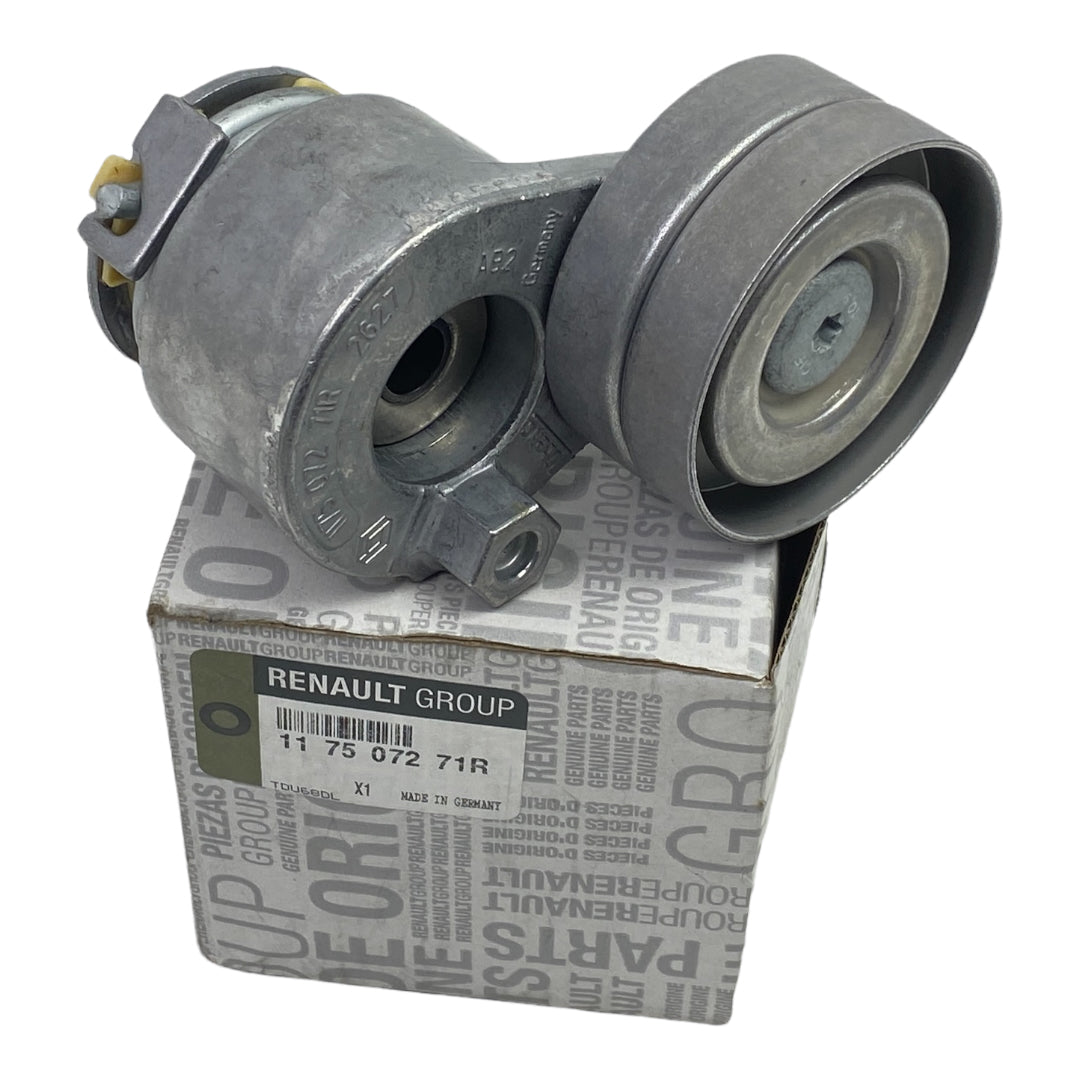 Pièce d'origine Kit galet tendeur de courroie d'accessoires pour Renault 7701477511