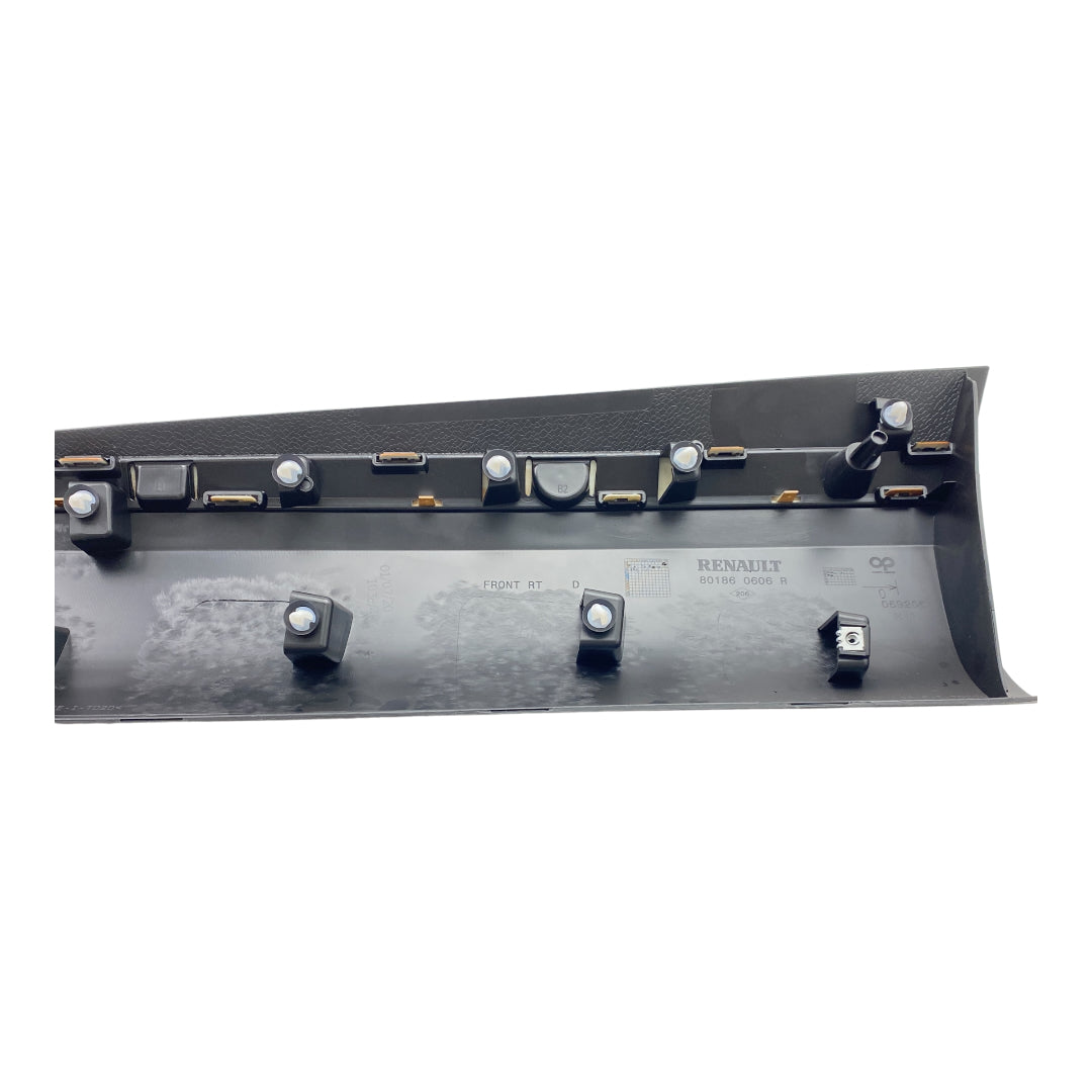Pièce d'origine Baguette de porte avant droite pour Renault Captur II 801860606R