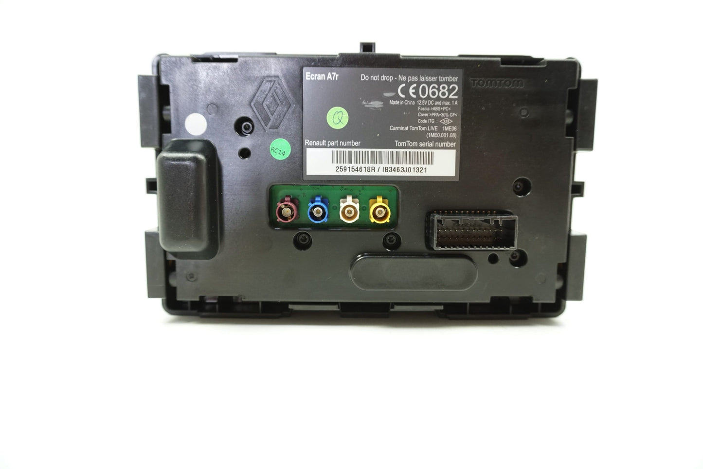 Pièce d'origine Écran de navigation pour Renault Laguna Espace Scenic Megane 259154618R