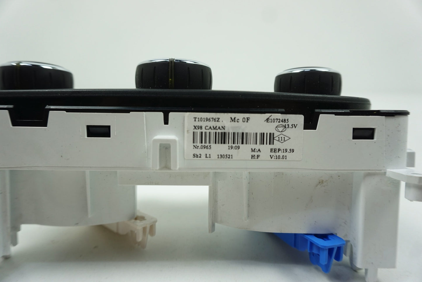 Pièce d'origine Panneau de commande de climatisation et ventilation pour Renault Clio IV T1019676Z