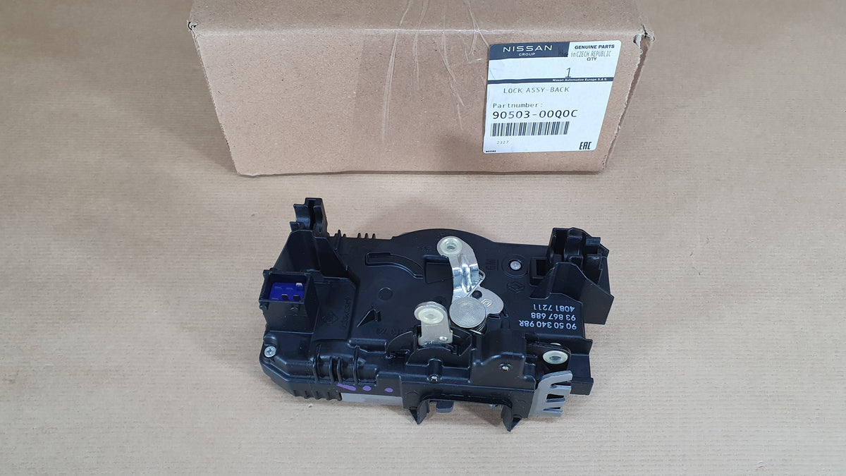 Serrure de porte arrière, côté gauche pour Renault Trafic III — 9050300Q0C — vue 1
