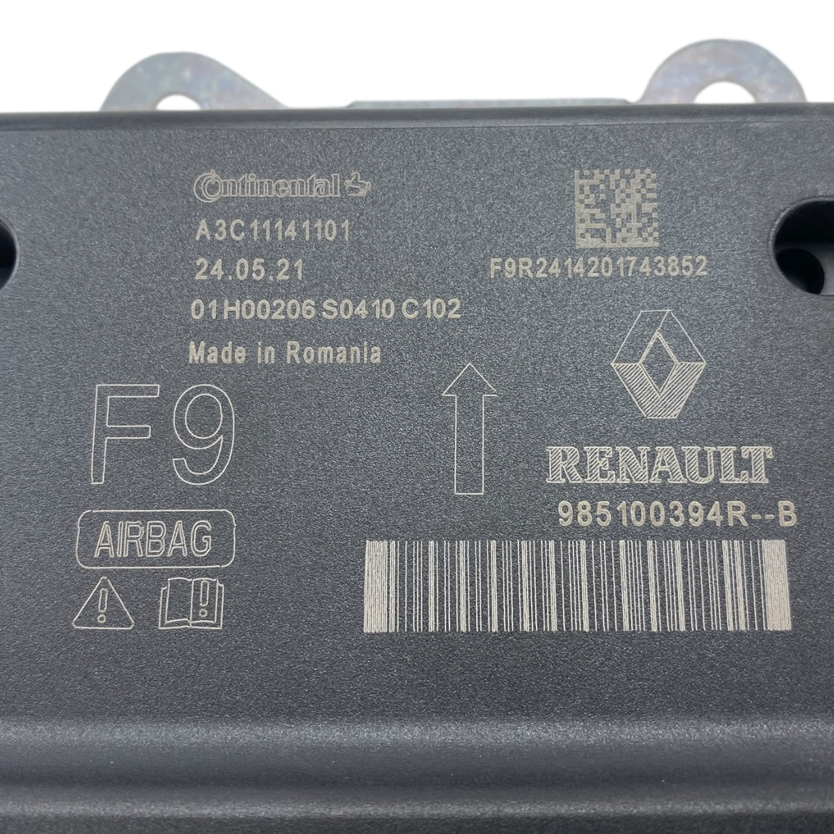 Pièce d'origine calculateur airbag pour Renault Trafic III Phase 4 2021- 985100394R.