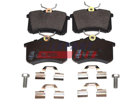 PLAQUETTES DE FREIN CITROEN BERLINGO 96> ARRIÈRE SANS CAPTEUR.