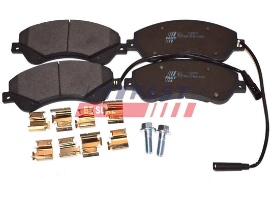 PLAQUETTES DE FREIN FORD TRANSIT 06> AVANT 2-CAPTEURS 280/300.