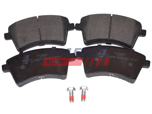 PLAQUETTES DE FREIN RENAULT KANGOO II 08> AVANT SANS CAPTEUR LONG / 15-16".