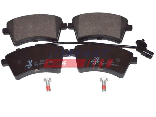 PLAQUETTES DE FREIN RENAULT KANGOO II 08> AVANT CAPTEUR 1.5 DCI.