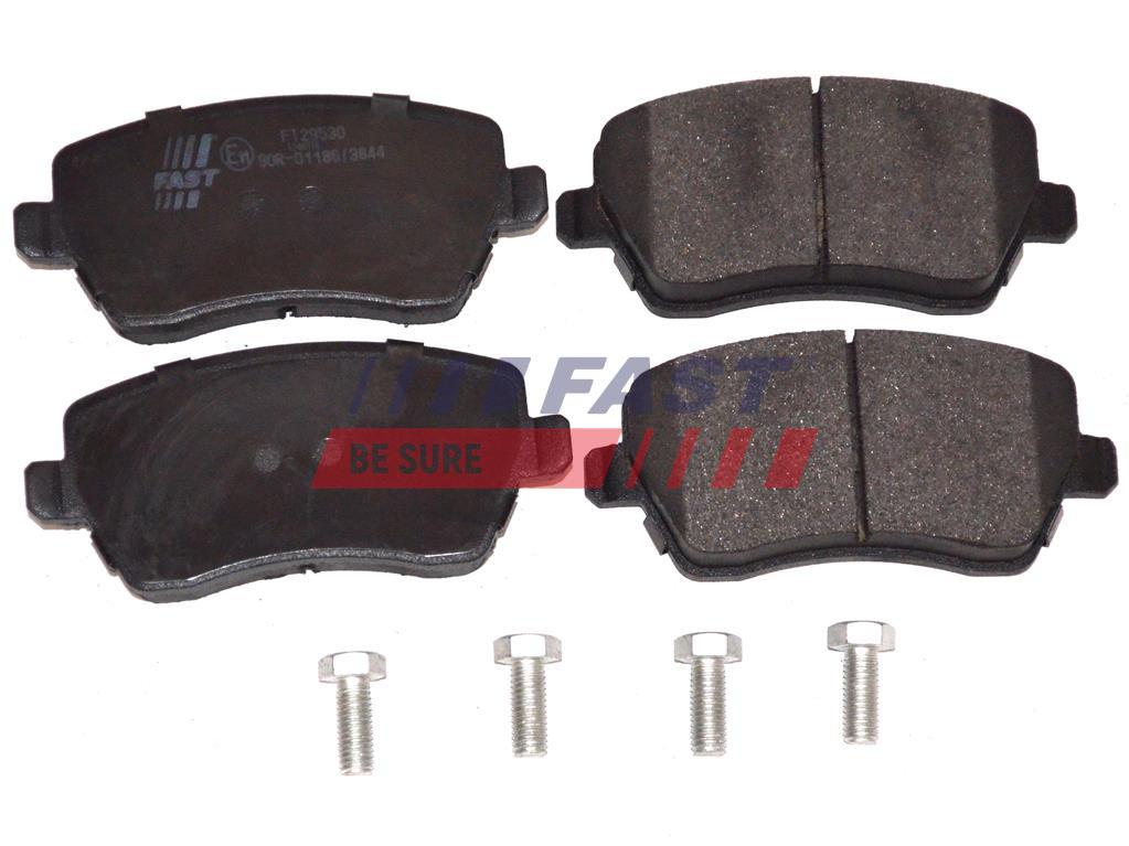 PLAQUETTES DE FREIN RENAULT KANGOO II 08> AVANT SANS CAPTEUR SHORT/WHEEL=14".