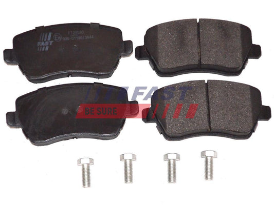 PLAQUETTES DE FREIN RENAULT KANGOO II 08> AVANT SANS CAPTEUR SHORT/WHEEL=14".